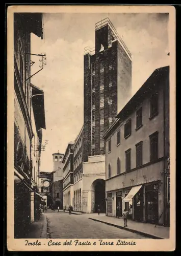 AK Imola, Casa del Fascio e Torre Littoria