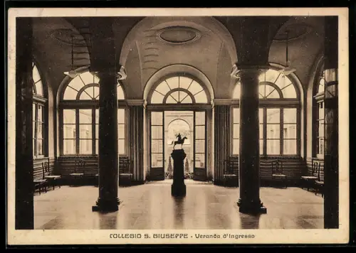 AK Torino, Collegio S. Giuseppe, Veranda d`Ingresso