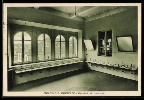 AK Torino, Collegio S. Giuseppe, Vestibolo di camerata