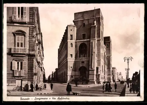 AK Taranto, Lungomare e Via Anfiteatro