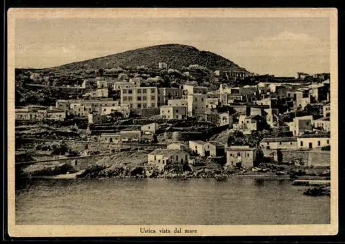 AK Ustica, Vista dal mare