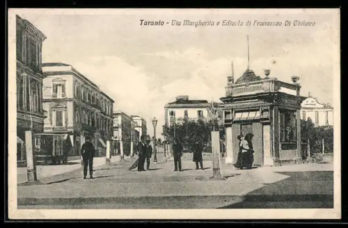 AK Taranto, Via Margherita e Edicola di Francesco Di Chiairo