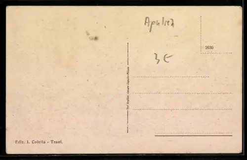 AK Trani, Corso Cavour con edifici storici e passanti