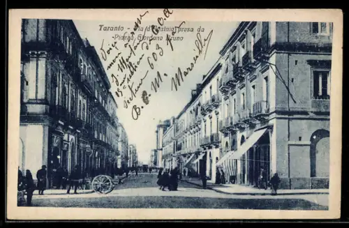 AK Taranto, Via d`Aquinio presa da Piazza Giordano Bruno