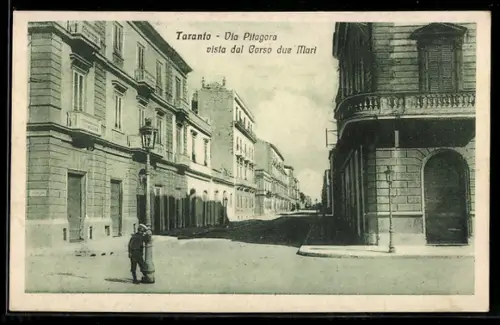 AK Taranto, Via Pitagora vista dal Corso due Mari