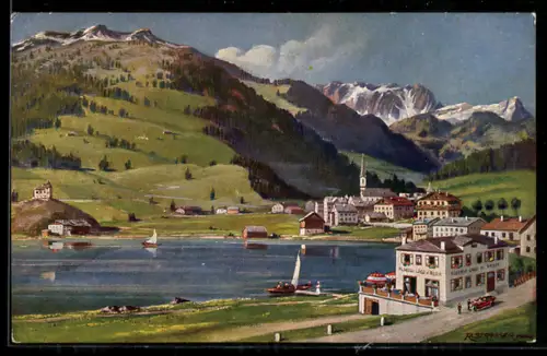 AK Lago di Resia /Bolzano, Hotel al Lago di Resia