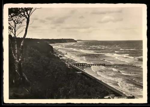 AK Rauschen, Blick in die Seepromenade