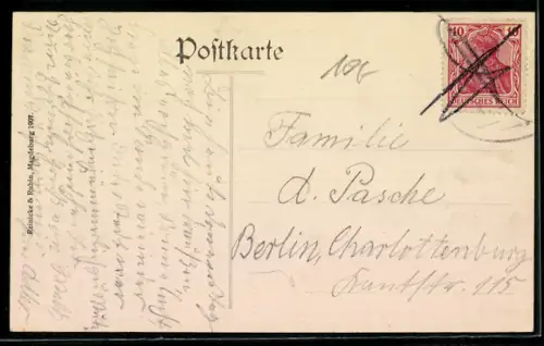 AK Rauschen, Partie an der Gausupschlucht