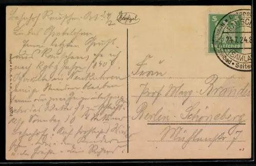 AK Rauschen, Cordollingschlucht