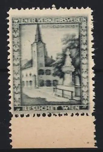 Reklamemarke Wien, Besuchet Wien, Kirche und Denkmal