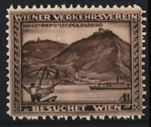 Reklamemarke Wien, Besuchet Wien, Kahlenberg-Leopoldsberg