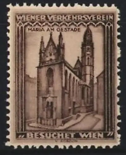 Reklamemarke Wien, Maria am Gestade, Kirche