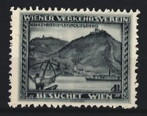 Reklamemarke Wien, Besuchet Wien, Kahlenberg Leopoldsberg