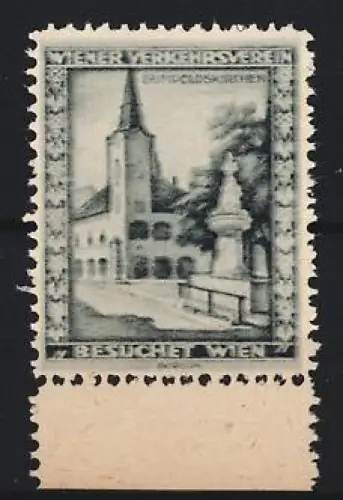 Reklamemarke Wien, Besuchet Wien, Gumpoldskirchen