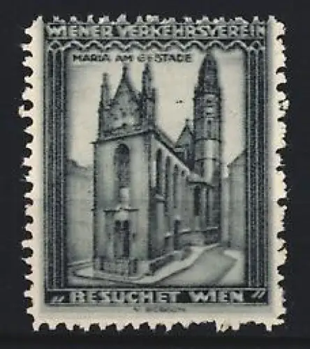 Reklamemarke Wien, Maria am Gestade, Kirche