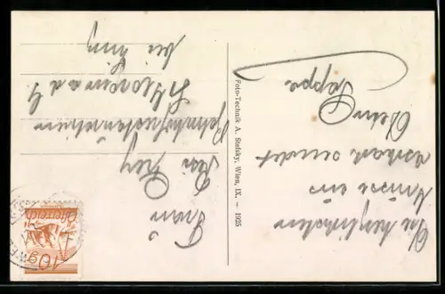 AK Markt Aschach, Ritzbergerstrasse mit Geschäften