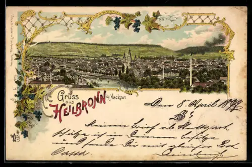 Lithographie Heilbronn, Gesamtansicht