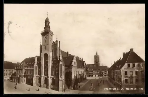 AK Frankfurt /Oder, Rathaus