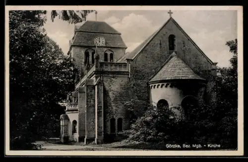 AK Görzke, Kirche im Sonnenschein