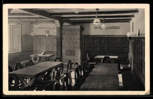 AK Hermsdorf i. E., Wander- und Schullandheim der Stadt Freital