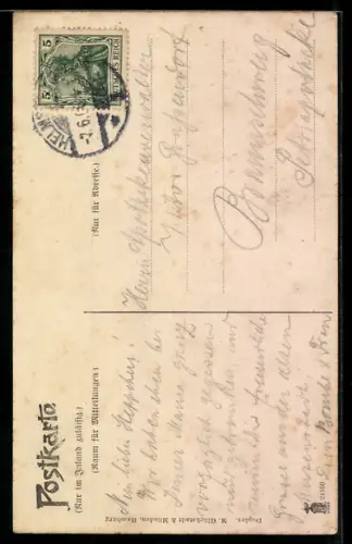 AK Helmstedt, Rathaus mit Strassenkreuzung