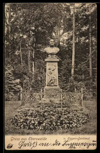 AK Eberswalde, v. Hagen-Denkmal