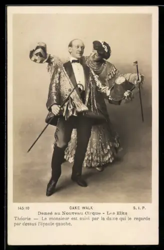 AK Tänzer Les Elks, Dansé au Nouveau Cirque, Cake Walk