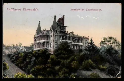 AK Eberswalde, Sanatorium Drachenkopf