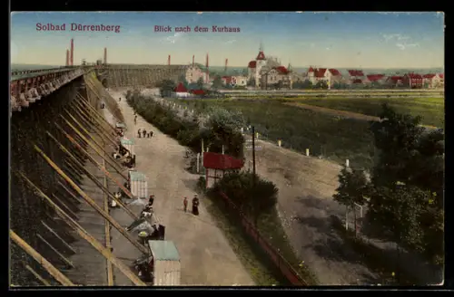 AK Dürrenberg, Blick nach dem Kurhaus