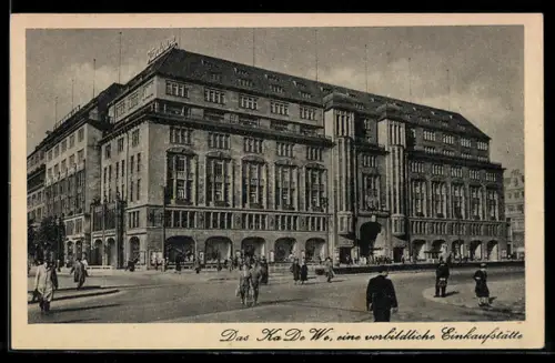 AK Berlin-Schöneberg, Kaufhaus des Westens, KaDeWe, Tauentzienstrasse, U-Bahnhof Wittenbergplatz