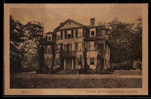 AK Jena, Partie im Prinzessinen-Garten