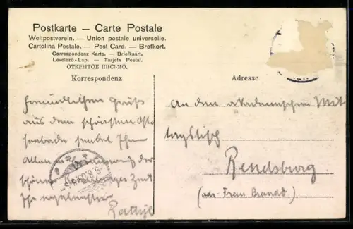 AK Binz a. Rg., Strandpartie mit Uferpanorama