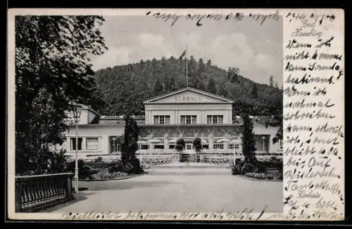 AK Bad Harzburg, Kurhaus mit Anlagen