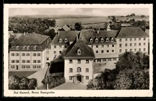 AK Bad Wurzach, Maria Rosengarten aus der Vogelschau