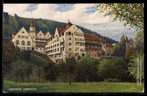 AK Bad Blankenburg, Sanatorium Schwarzeck