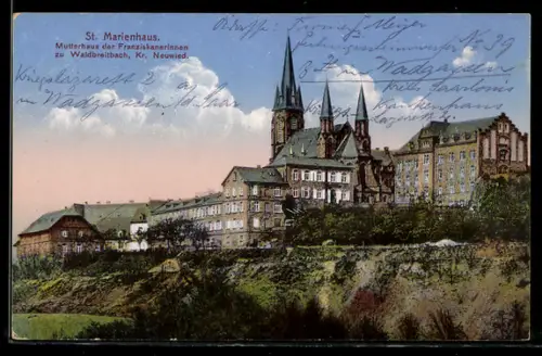 AK Waldbreitbach /Neuwied, St. Marienhaus, Mutterhaus der Franziskanerinnen