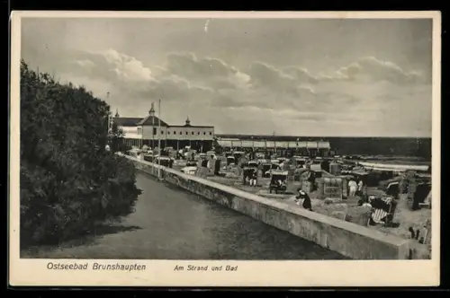 AK Brunshaupten, Am Strand und Bad