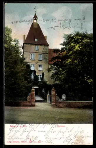 AK Moers, Partie am Schloss