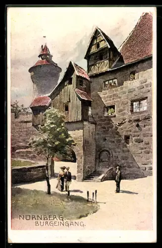 AK Nürnberg, Burgeingang