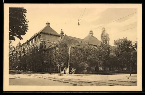 AK Berlin-Wilmersdorf, Viktoria-Luisen-Schule, Gasteiner Strasse