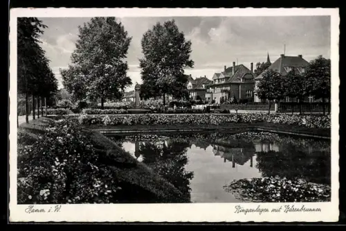 AK Hamm, Ringanlagen mit Bärenbrunnen