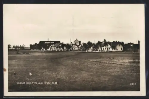 AK Göpfritz a. d. Wild, Blick auf die Fabrik