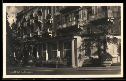 AK Badenweiler, Park-Hotel, Inh. E. Gloeser