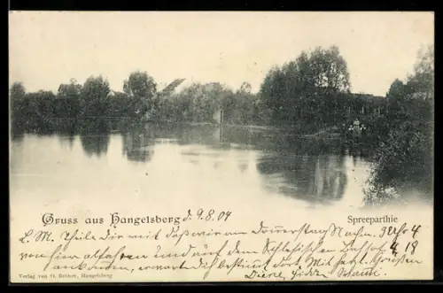 AK Hangelsberg, Partie an der Spree