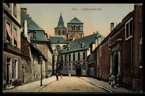 AK Trier, Partie an der Liebfrauenstrasse