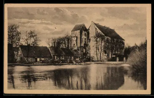 AK Freyenstein, Blick zum Schlosshotel
