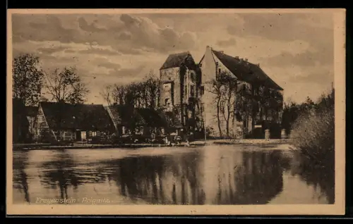 AK Freyenstein, Blick zum Schlosshotel