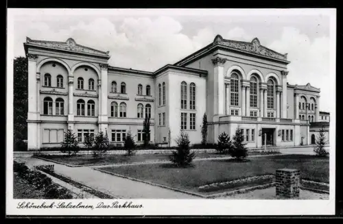 AK Schönebeck-Salzelmen, Blick auf das Parkhaus