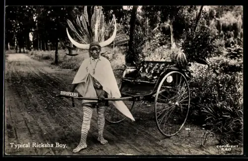 AK Typical Ricksha Boy