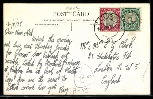 AK Ricksha at Durban Beach